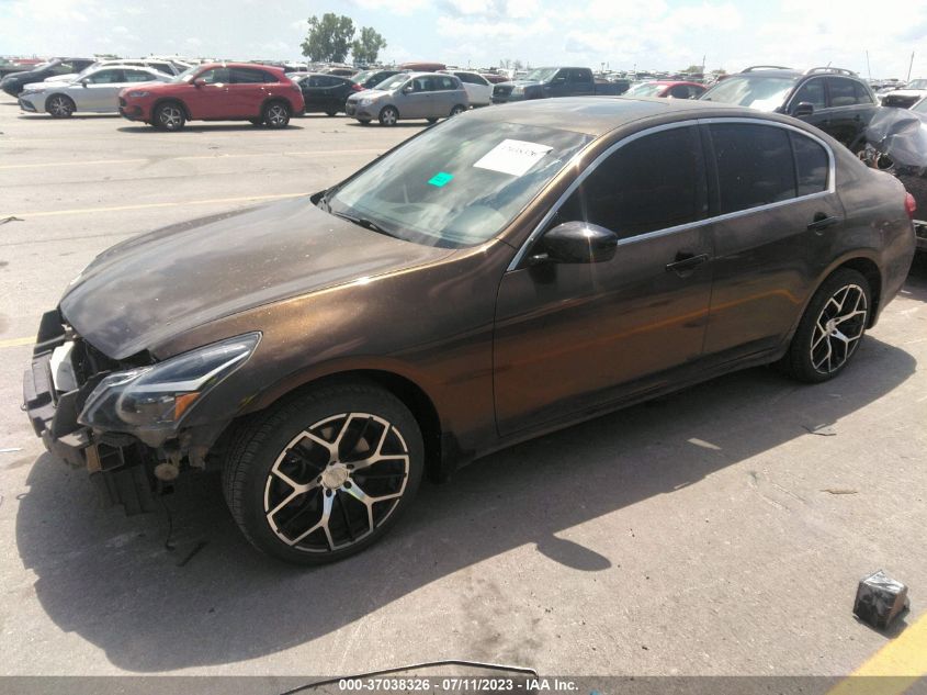 2013 INFINITI G37 SEDAN X - JN1CV6AR7DM758465