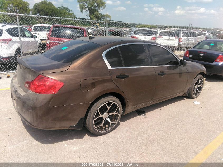 2013 INFINITI G37 SEDAN X - JN1CV6AR7DM758465