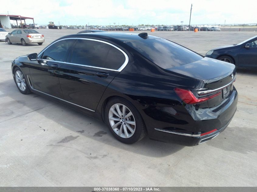 2021 BMW 7 SERIES 740I - WBA7T2C06MCF89444
