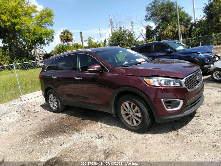 2018 KIA SORENTO LX - 5XYPG4A39JG345033