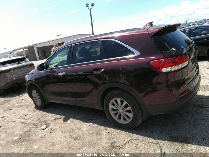 2018 KIA SORENTO LX - 5XYPG4A39JG345033