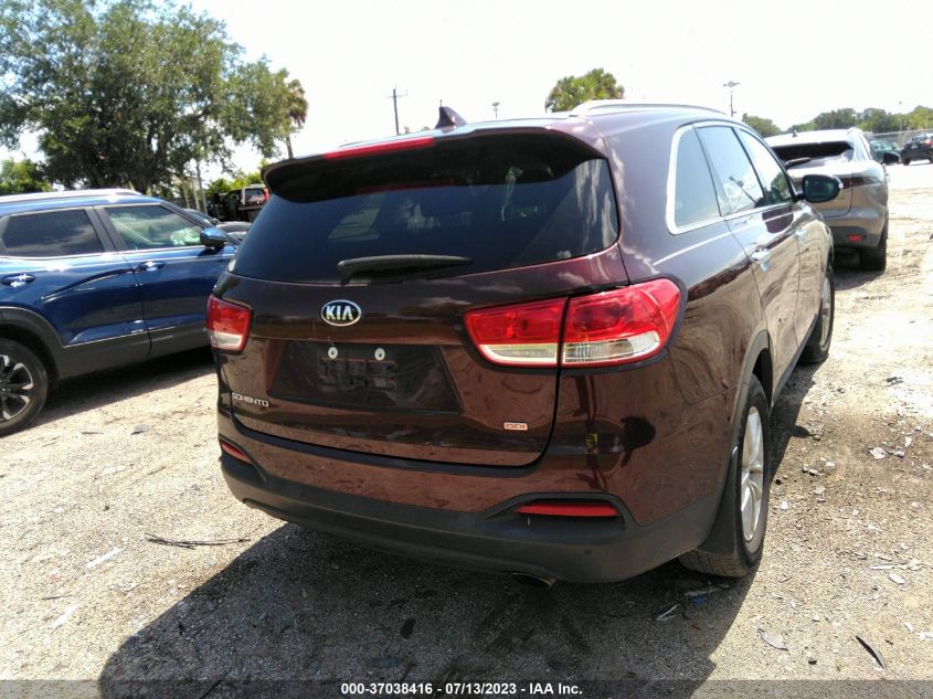 2018 KIA SORENTO LX - 5XYPG4A39JG345033