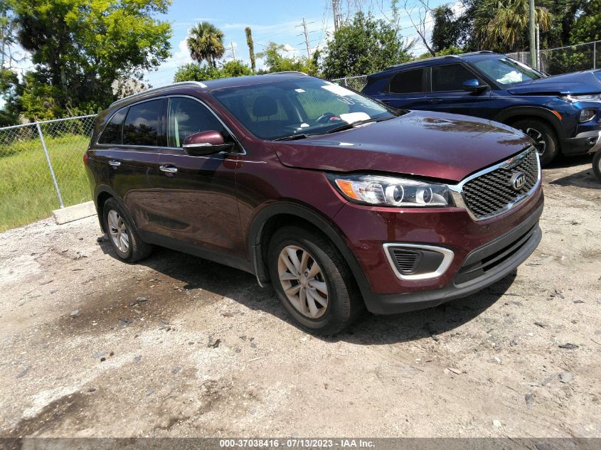 2018 KIA SORENTO LX - 5XYPG4A39JG345033