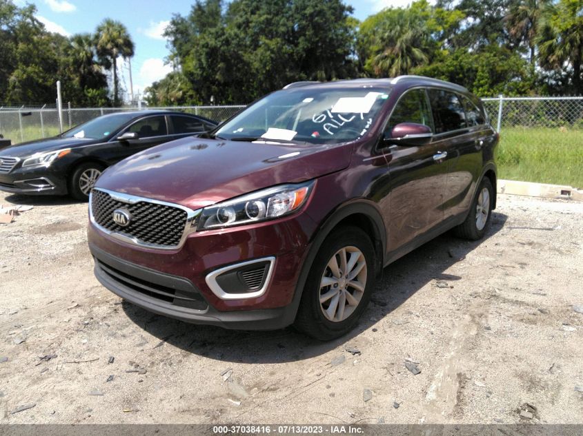 2018 KIA SORENTO LX - 5XYPG4A39JG345033