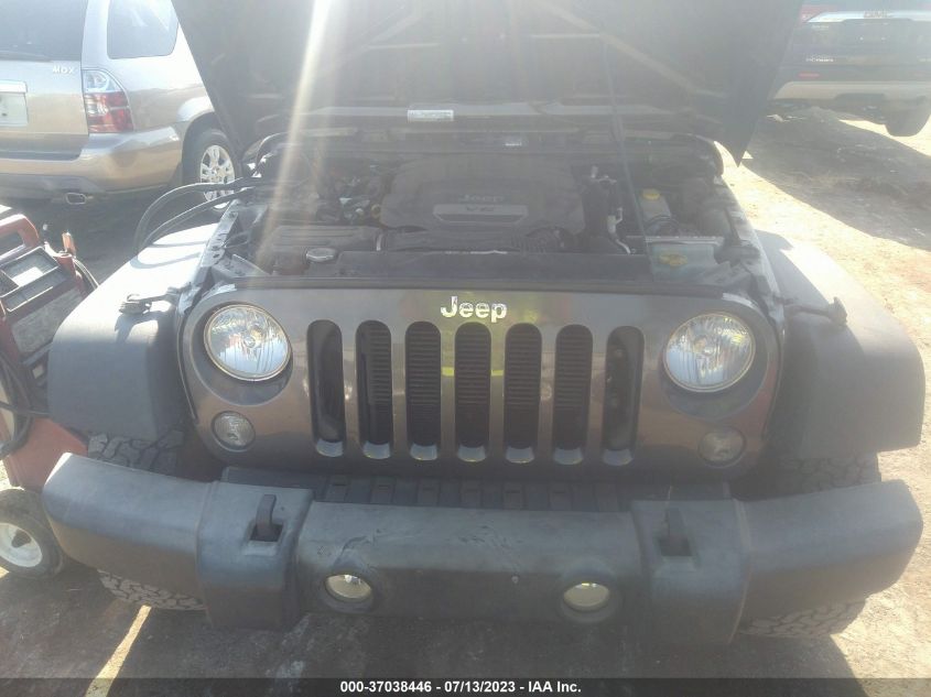 2016 JEEP WRANGLER UNLIMITED SPORT - 1C4BJWDG7GL338309