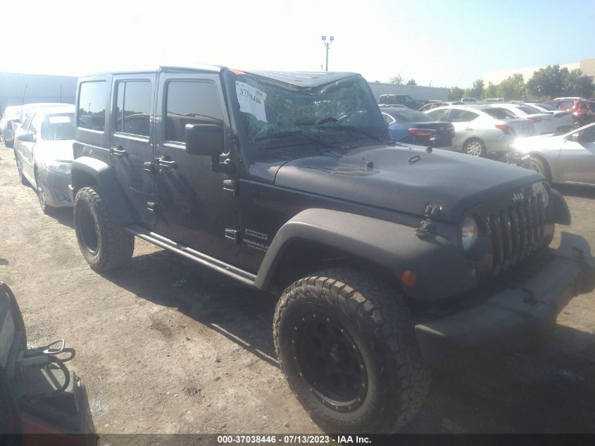 2016 JEEP WRANGLER UNLIMITED SPORT - 1C4BJWDG7GL338309