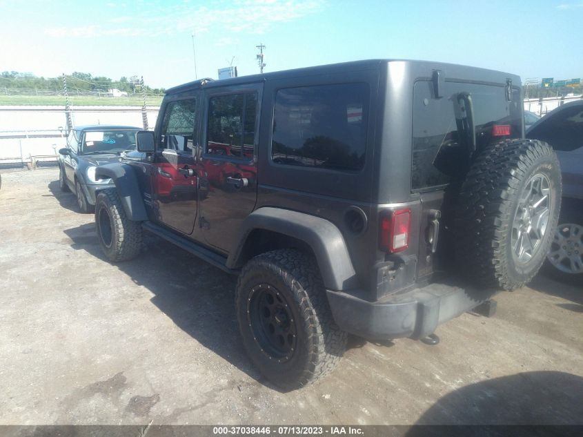 2016 JEEP WRANGLER UNLIMITED SPORT - 1C4BJWDG7GL338309