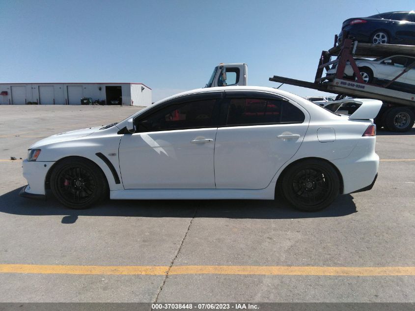 2014 MITSUBISHI LANCER EVOLUTION GSR JA32W8FV1EU008857