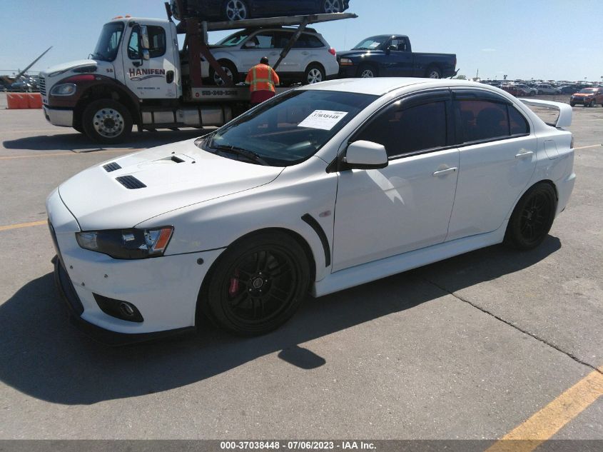 2014 MITSUBISHI LANCER EVOLUTION GSR JA32W8FV1EU008857