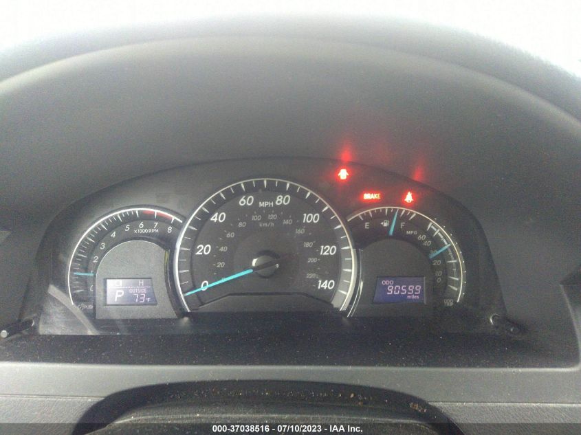 2013 TOYOTA CAMRY L/LE/SE/XLE - 4T1BF1FK4DU255315
