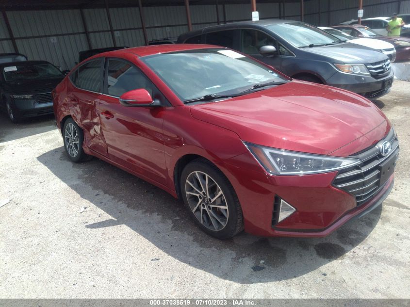 2019 HYUNDAI ELANTRA SEL/VALUE/LIMITED - KMHD84LF2KU854416