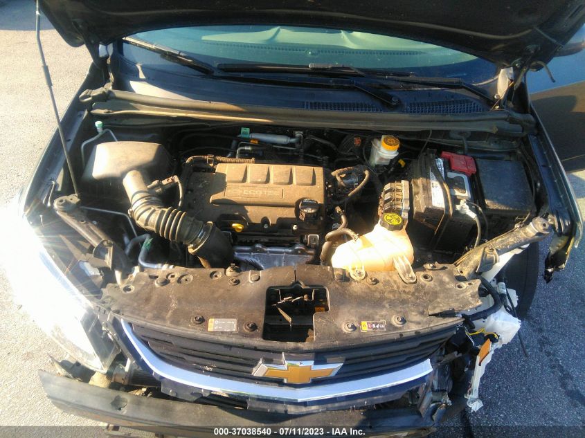 2020 CHEVROLET SONIC LT - 1G1JD5SBXL4114193