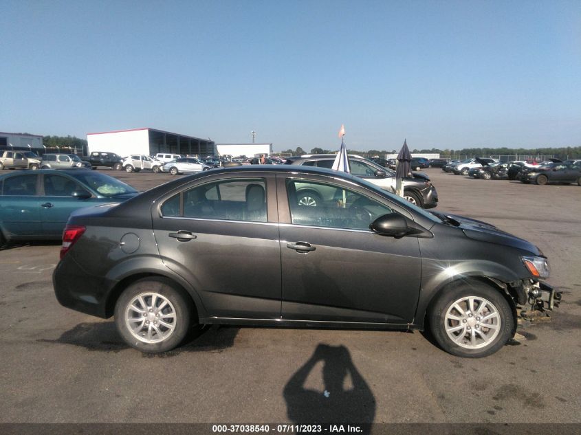 2020 CHEVROLET SONIC LT - 1G1JD5SBXL4114193