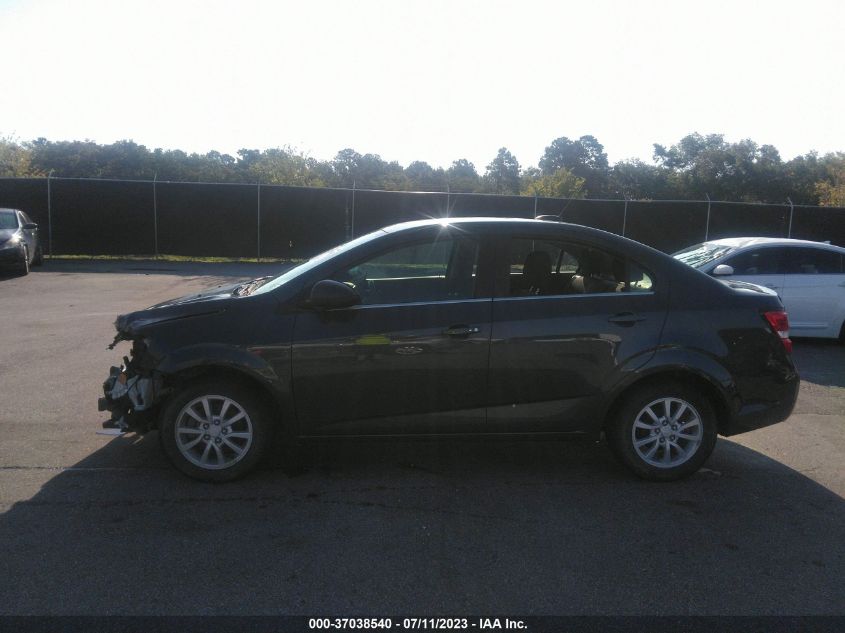 2020 CHEVROLET SONIC LT - 1G1JD5SBXL4114193