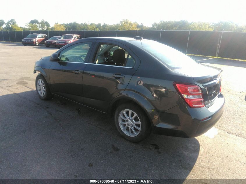 2020 CHEVROLET SONIC LT - 1G1JD5SBXL4114193