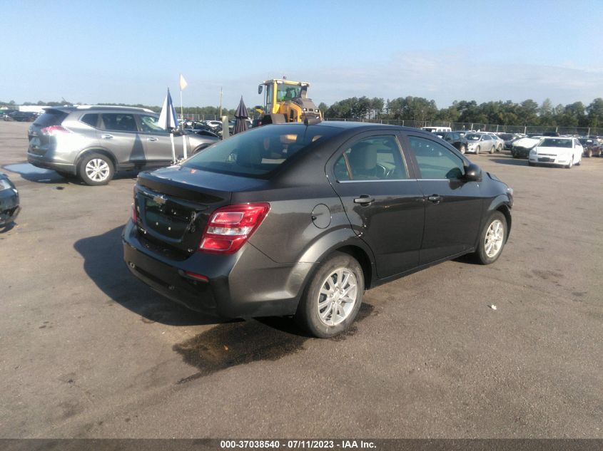 2020 CHEVROLET SONIC LT - 1G1JD5SBXL4114193