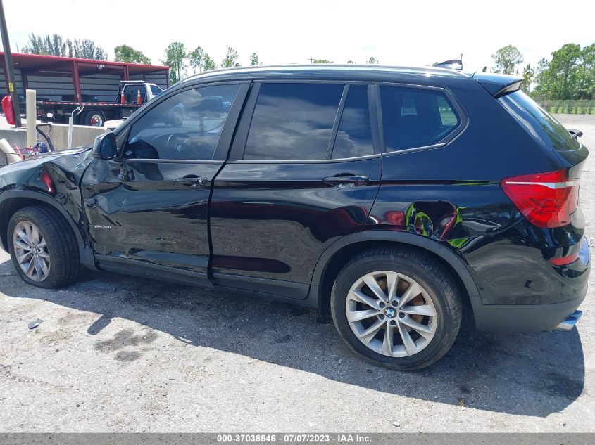 2015 BMW X3 SDRIVE28I - 5UXWZ7C55F0M82844