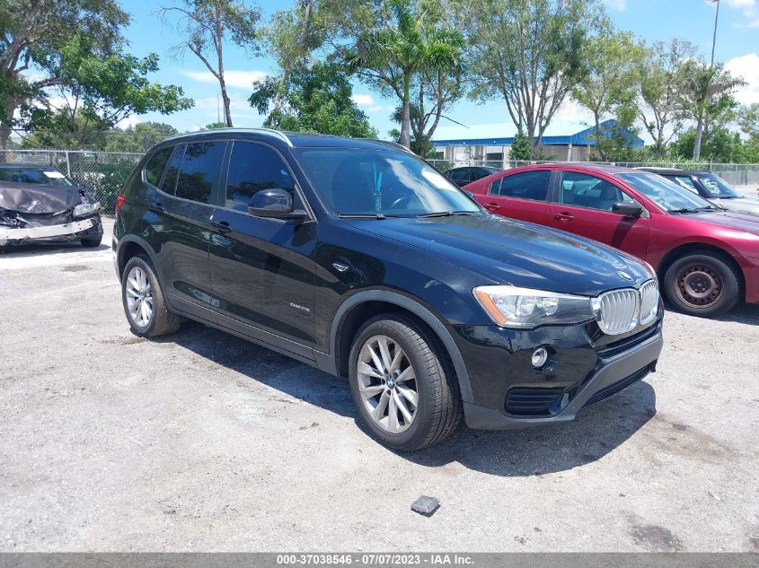 2015 BMW X3 SDRIVE28I - 5UXWZ7C55F0M82844