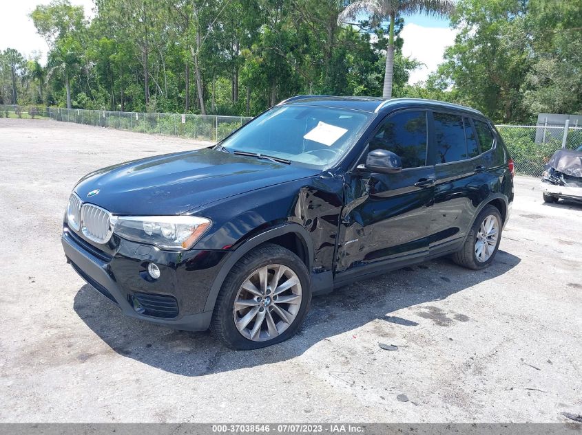 2015 BMW X3 SDRIVE28I - 5UXWZ7C55F0M82844