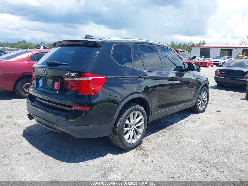 2015 BMW X3 SDRIVE28I - 5UXWZ7C55F0M82844