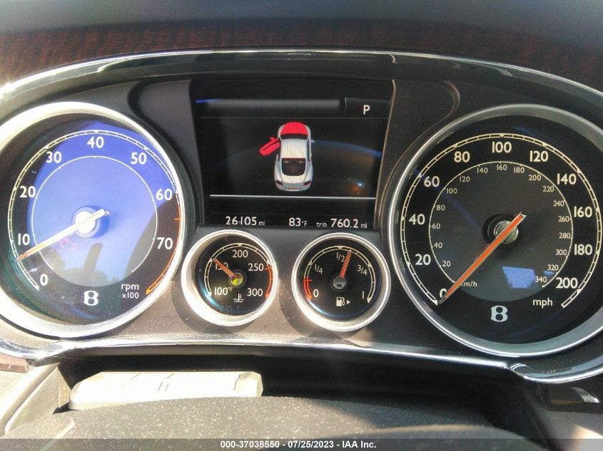 2014 BENTLEY CONTINENTAL GT V8 - SCBFT7ZAXEC040407