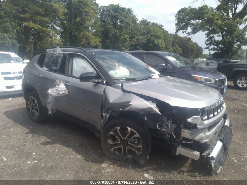 2022 JEEP COMPASS LIMITED - 3C4NJDCB1NT186438