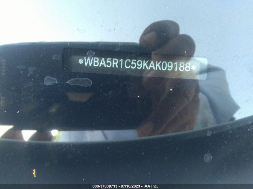 2019 BMW 3 SERIES 330I - WBA5R1C59KAK09188