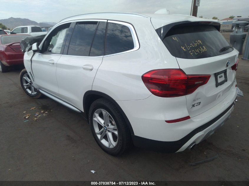 2019 BMW X3 SDRIVE30I - 5UXTR7C51KLF24568