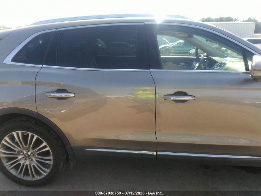 2017 LINCOLN MKX RESERVE - 2LMPJ6LP8HBL19132