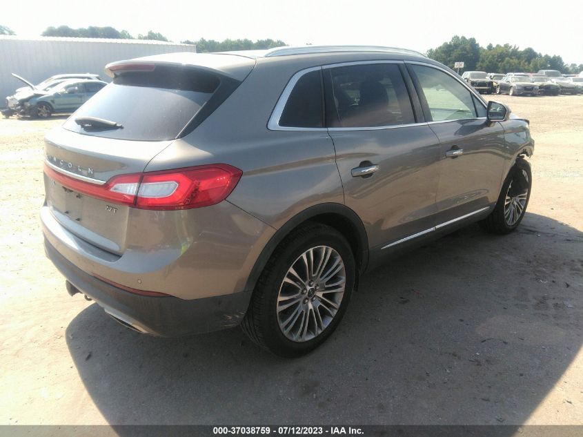 2017 LINCOLN MKX RESERVE - 2LMPJ6LP8HBL19132