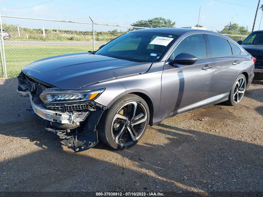 VIN 1HGCV1F31KA145911 2019 HONDA ACCORD SEDAN SPORT 1.5T