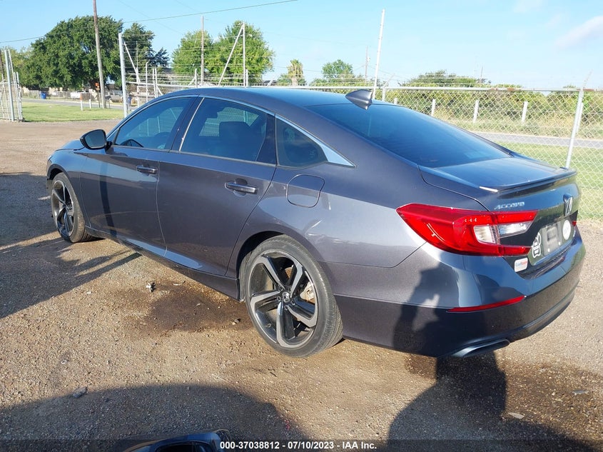 VIN 1HGCV1F31KA145911 2019 HONDA ACCORD SEDAN SPORT 1.5T