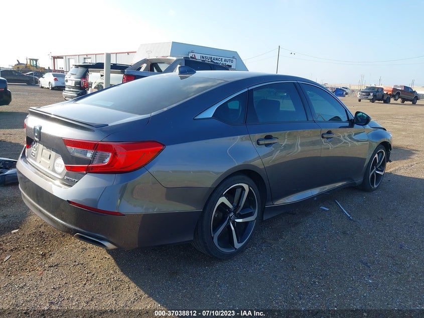 VIN 1HGCV1F31KA145911 2019 HONDA ACCORD SEDAN SPORT 1.5T