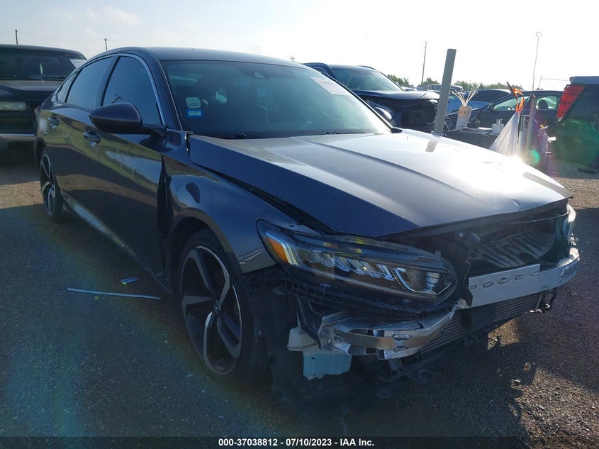 VIN 1HGCV1F31KA145911 2019 HONDA ACCORD SEDAN SPORT 1.5T