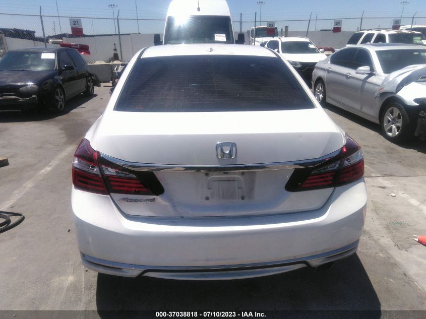2016 HONDA ACCORD SEDAN EX - 1HGCR2F76GA084320