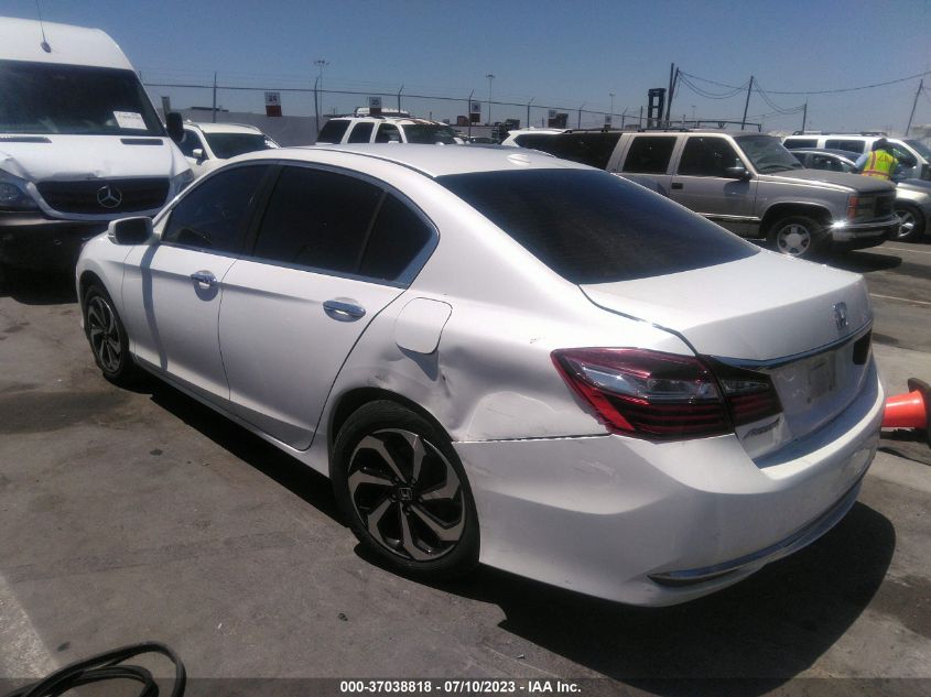 2016 HONDA ACCORD SEDAN EX - 1HGCR2F76GA084320