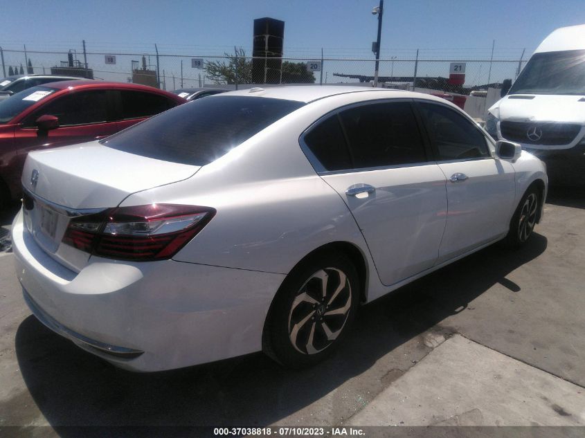 2016 HONDA ACCORD SEDAN EX - 1HGCR2F76GA084320