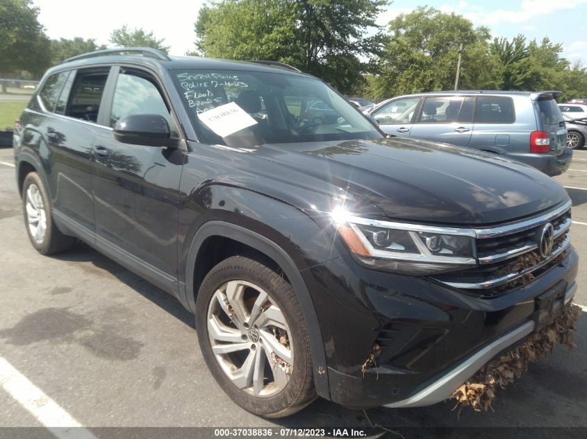 2021 VOLKSWAGEN ATLAS 3.6L V6 SE W/TECHNOLOGY - 1V2KR2CA9MC528833