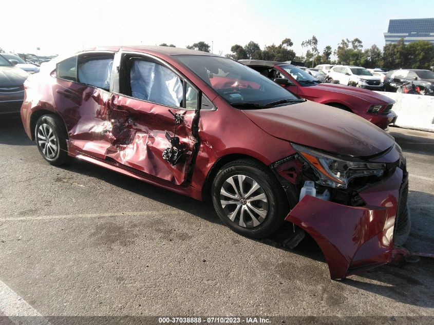 2022 TOYOTA COROLLA HYBRID LE - JTDEAMDE9NJ054916