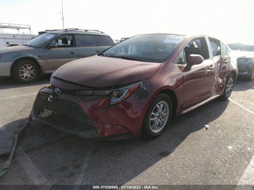 2022 TOYOTA COROLLA HYBRID LE - JTDEAMDE9NJ054916