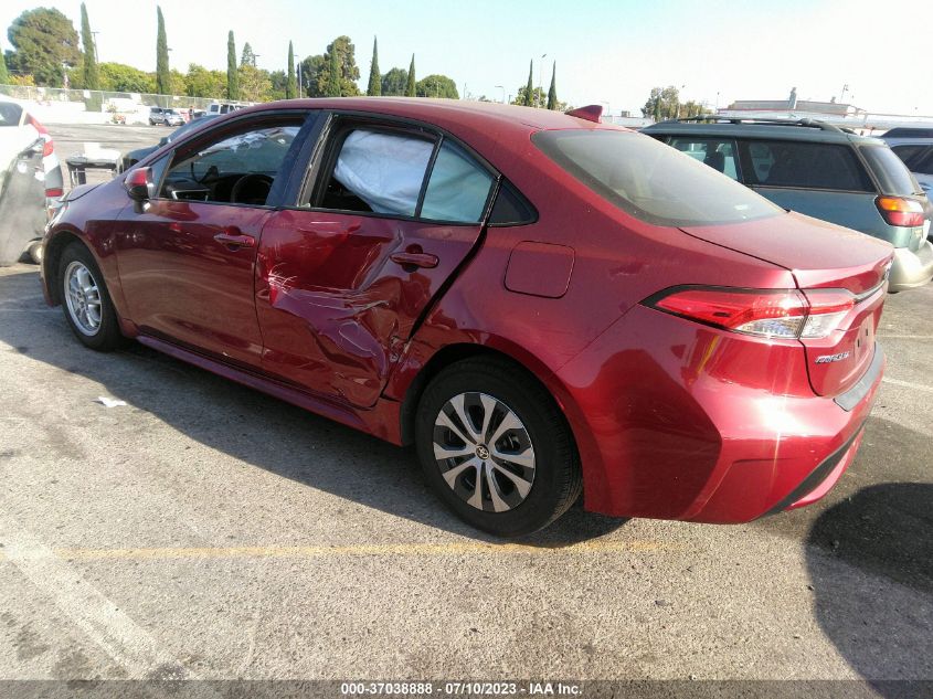 2022 TOYOTA COROLLA HYBRID LE - JTDEAMDE9NJ054916