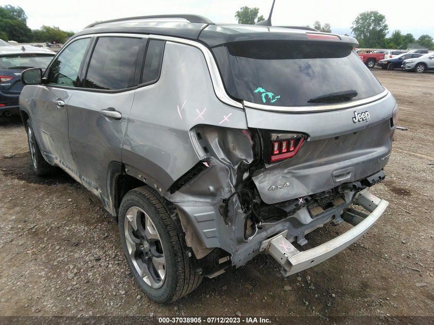 VIN 3C4NJDCB8JT349127 2018 JEEP COMPASS LIMITED