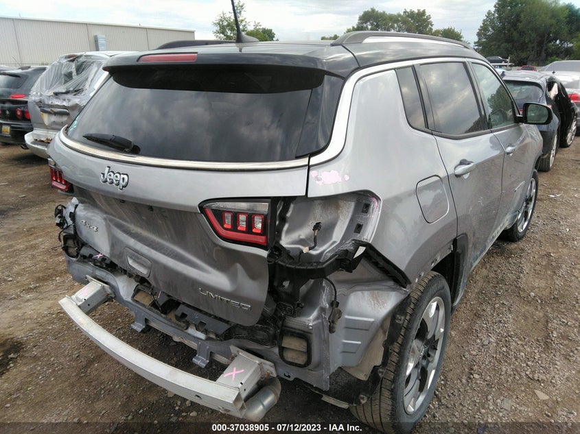 VIN 3C4NJDCB8JT349127 2018 JEEP COMPASS LIMITED