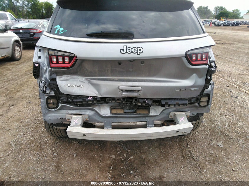 VIN 3C4NJDCB8JT349127 2018 JEEP COMPASS LIMITED