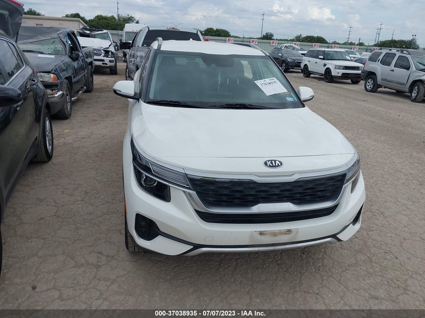 VIN KNDEU2AAXM7103758 2021 KIA SELTOS S