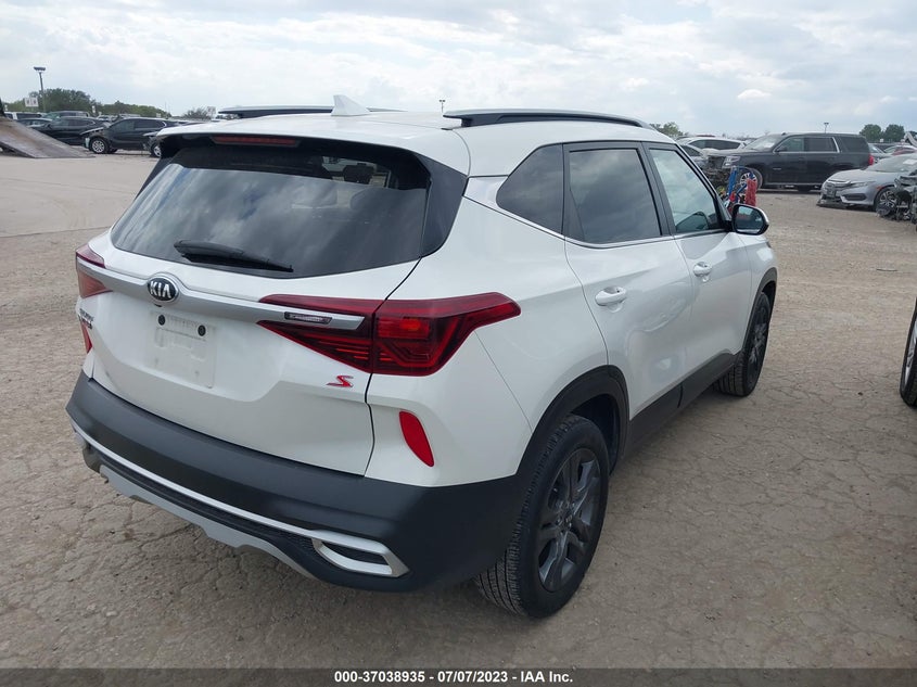 VIN KNDEU2AAXM7103758 2021 KIA SELTOS S