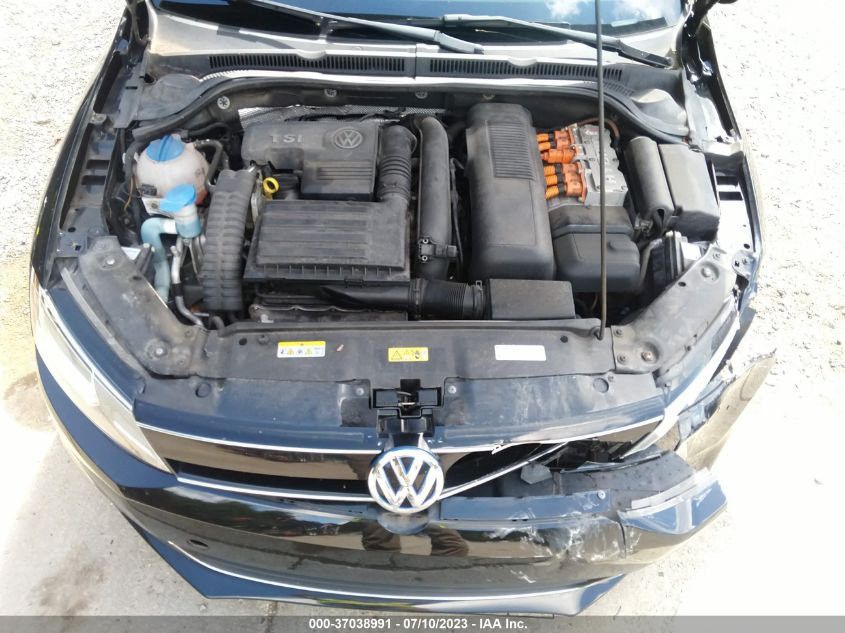 2014 VOLKSWAGEN JETTA SEDAN HYBRID SEL PREMIUM - 3VW637AJXEM248954