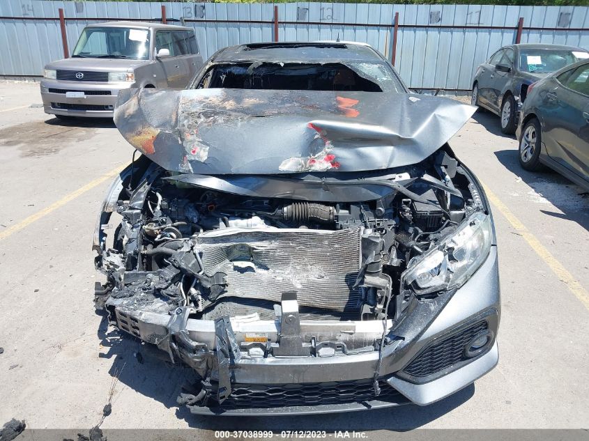 2018 HONDA CIVIC HATCHBACK EX - SHHFK7H59JU401464