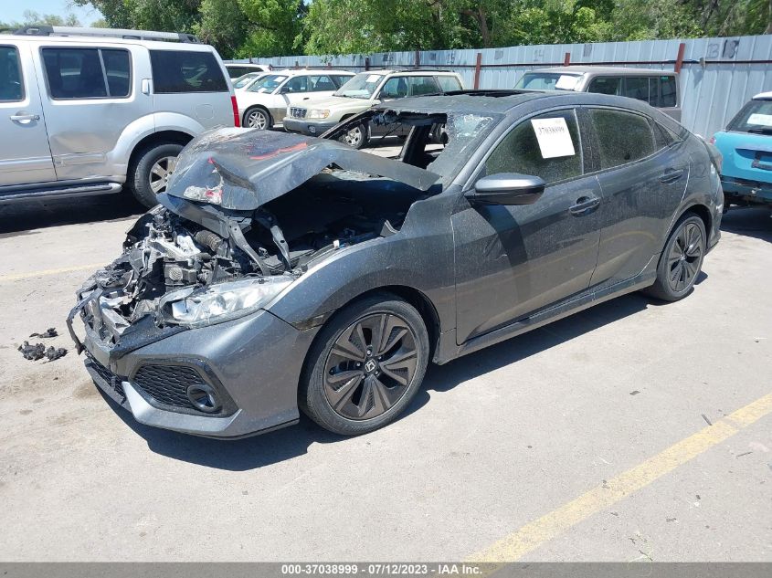 2018 HONDA CIVIC HATCHBACK EX - SHHFK7H59JU401464
