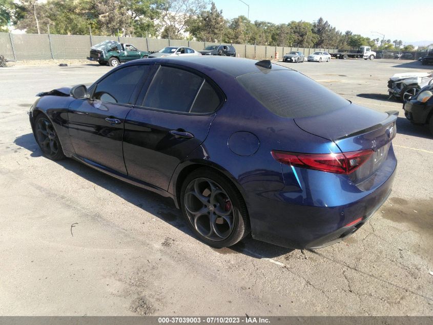 2019 ALFA ROMEO GIULIA TI - ZARFAMBN7K7603020